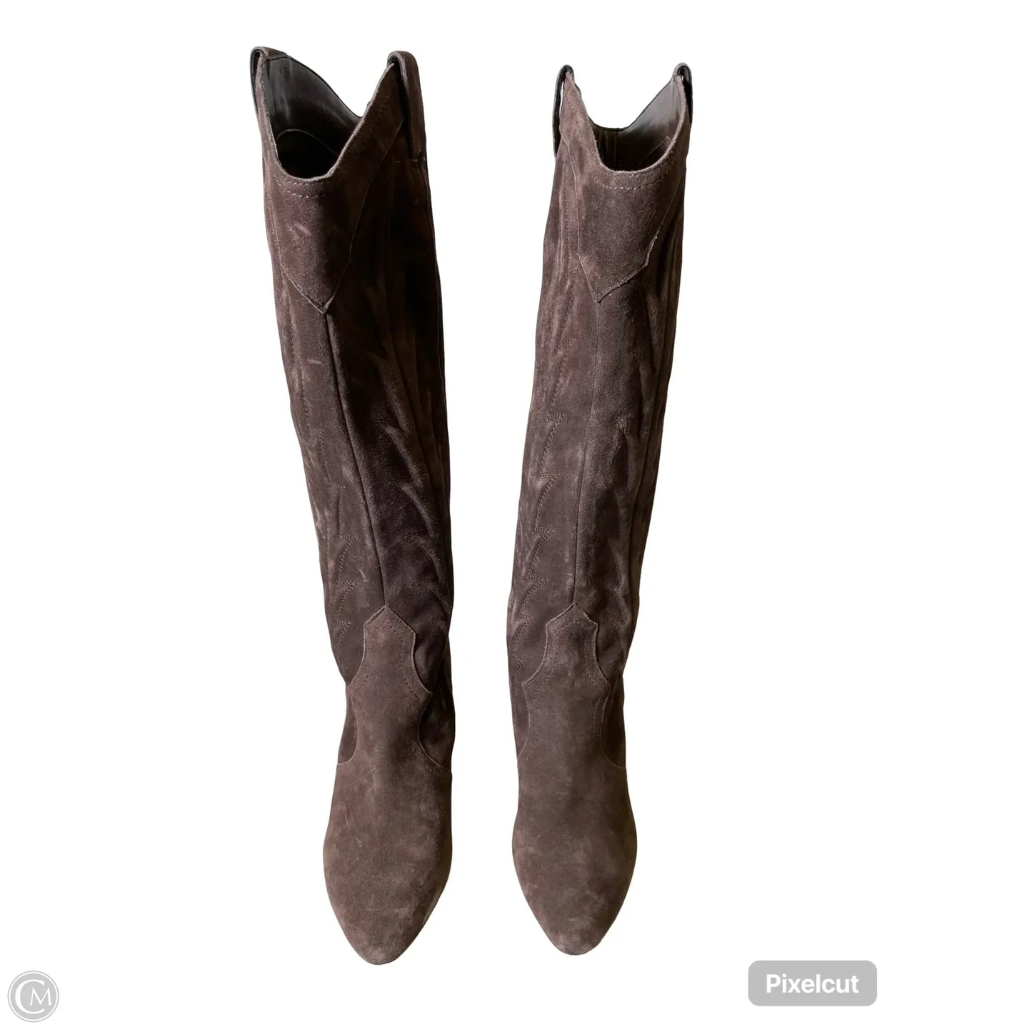 Boots Western By Marc Fisher In Brown, Size: 6.5