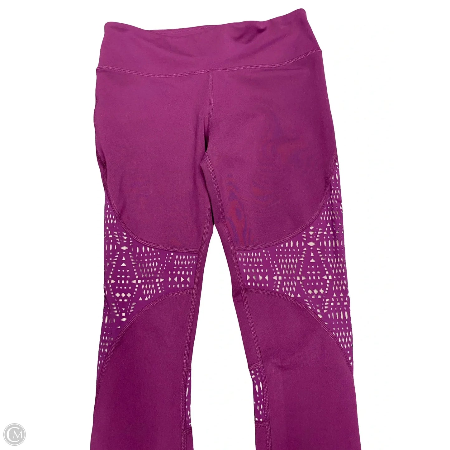 Athletic Leggings By Alo In Purple, Size: M