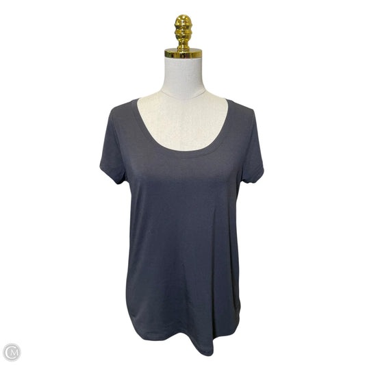 Athletic Top Short Sleeve By Athleta In Black, Size: Xs