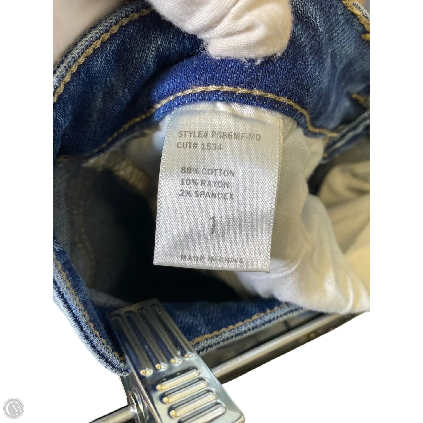 Jeans Boot Cut By Altard State In Blue Denim, Size: 0
