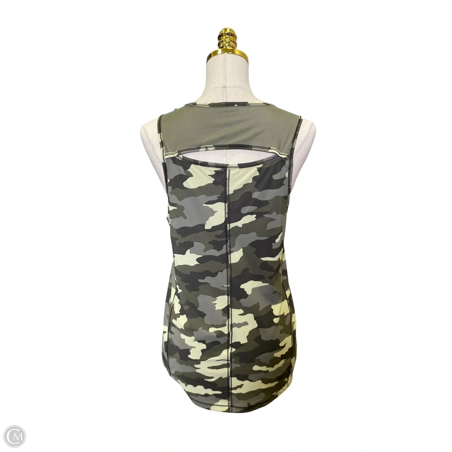 Athletic Top Short Sleeve By Lululemon In Green, Size: 6