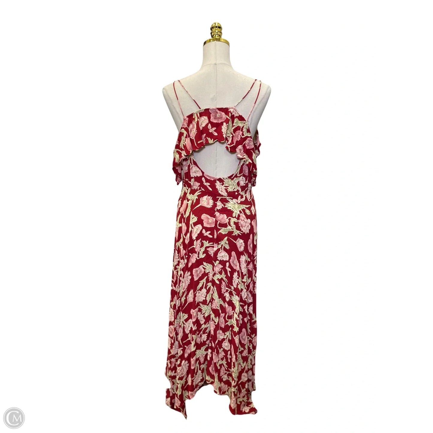 Dress Casual Maxi By Top Shop In Floral Print, Size: M