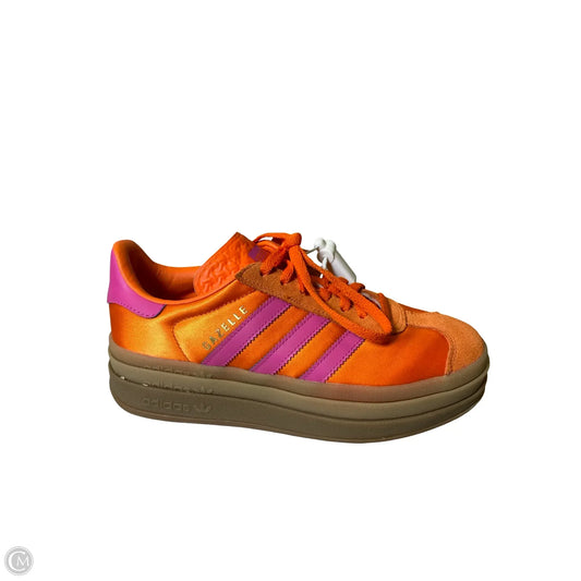 Shoes Sneakers By Adidas In Orange & Pink, Size: 6