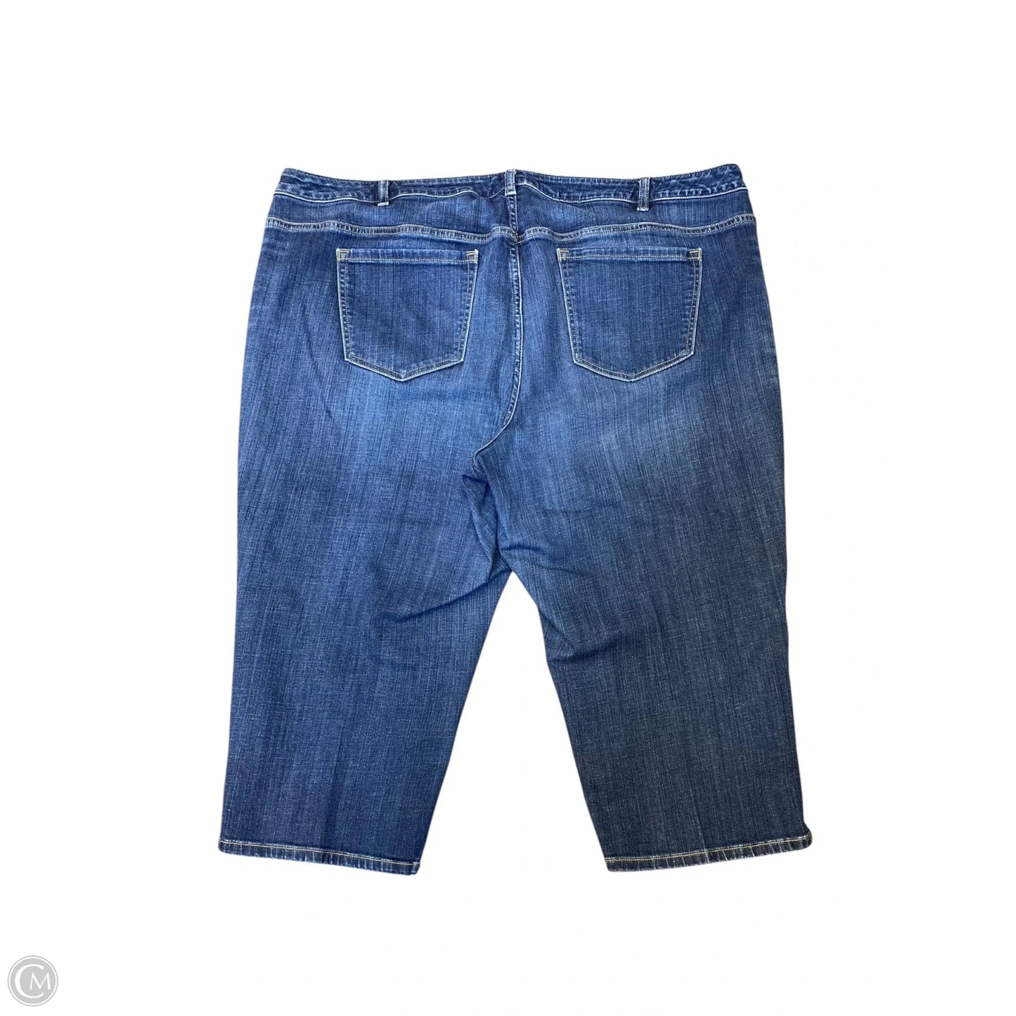 Capris By Lane Bryant In Blue Denim, Size: 26