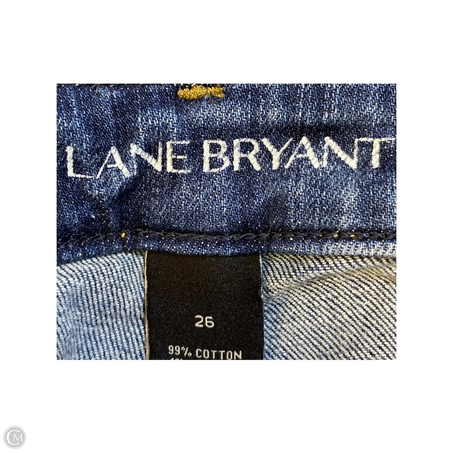 Capris By Lane Bryant In Blue Denim, Size: 26