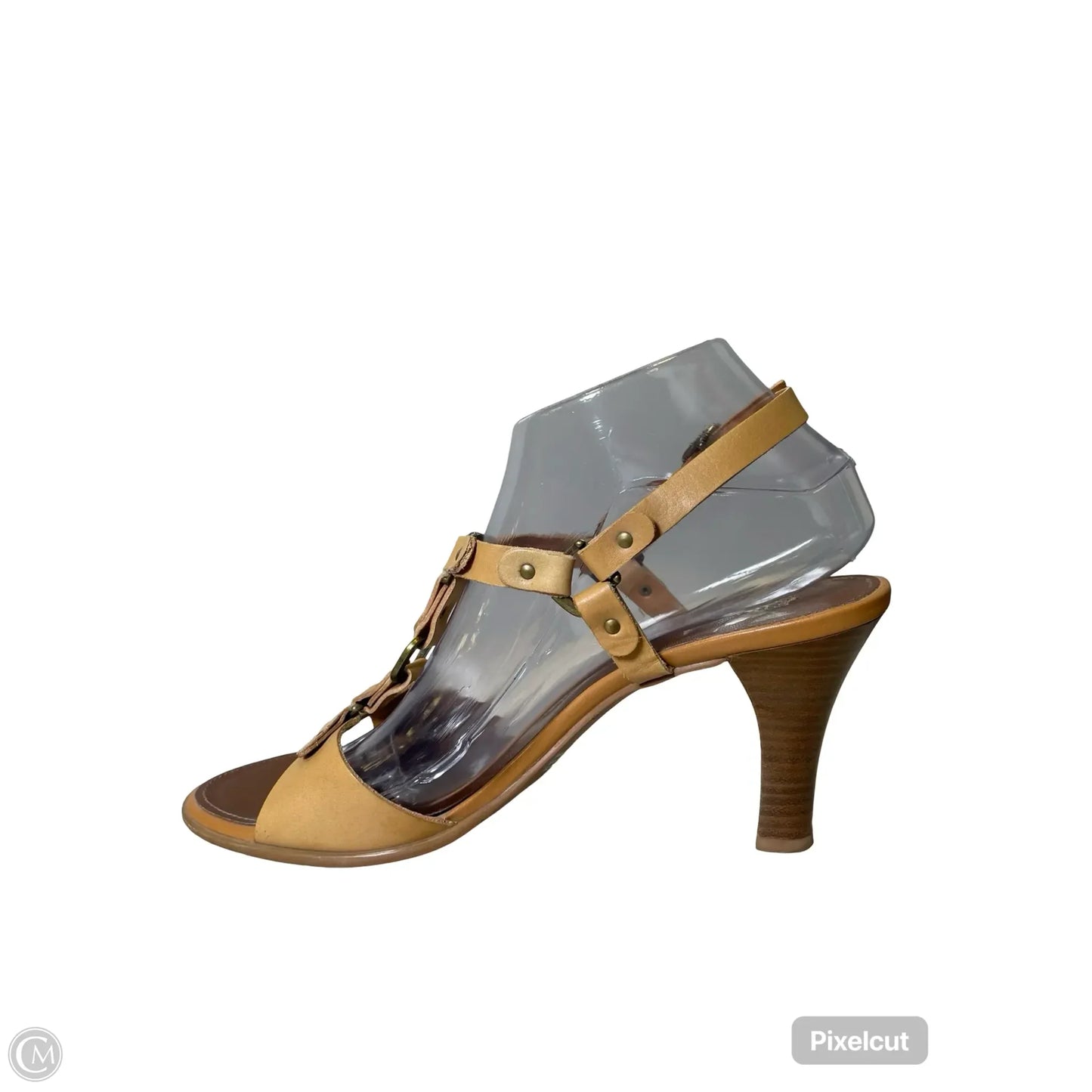Shoes Heels Block By Franco Sarto In Tan, Size: 9