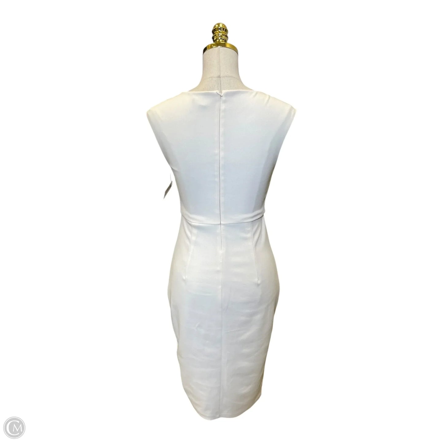 Skirt Midi By Express In Cream, Size: Xs