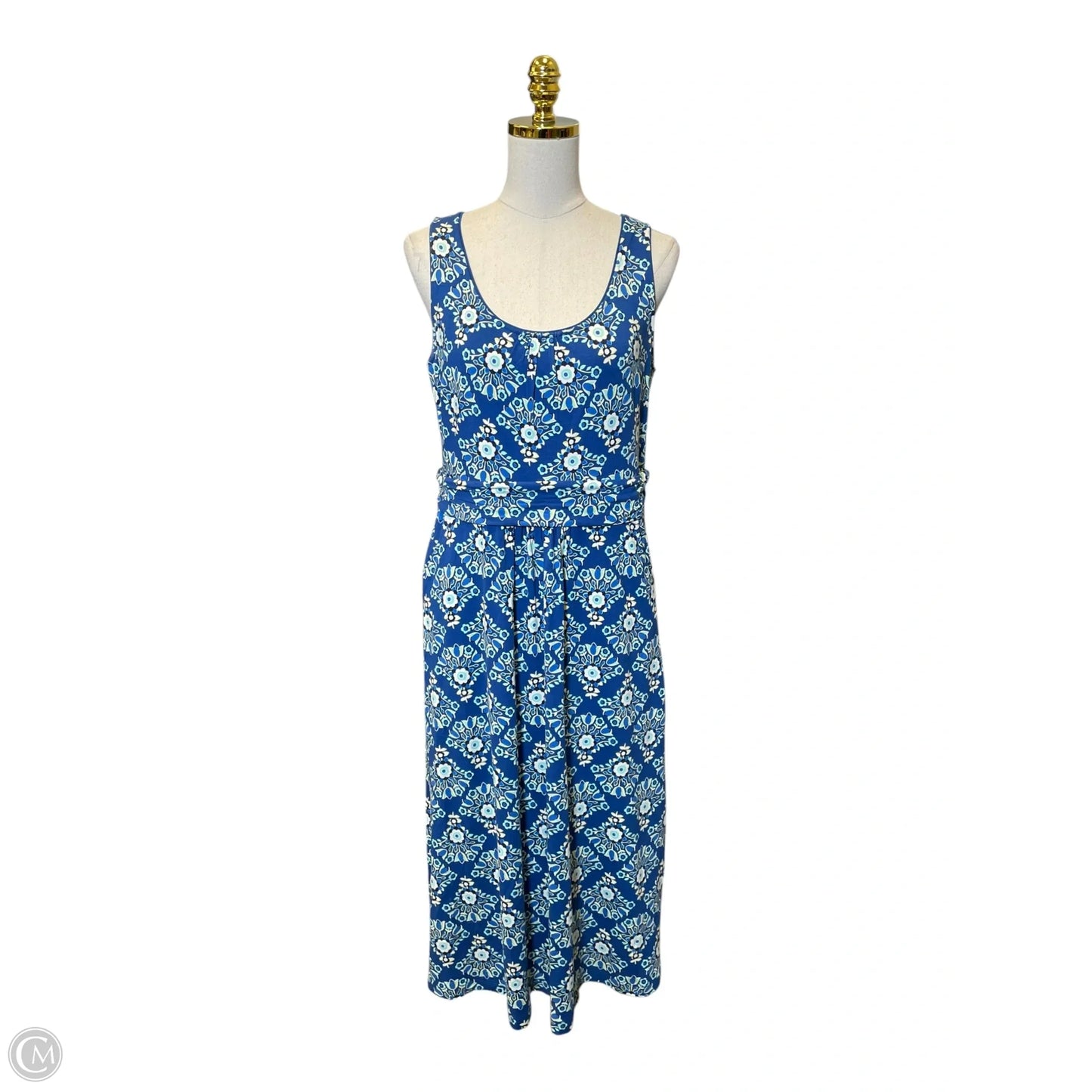 Dress Casual Maxi By Boden In Floral Print, Size: L