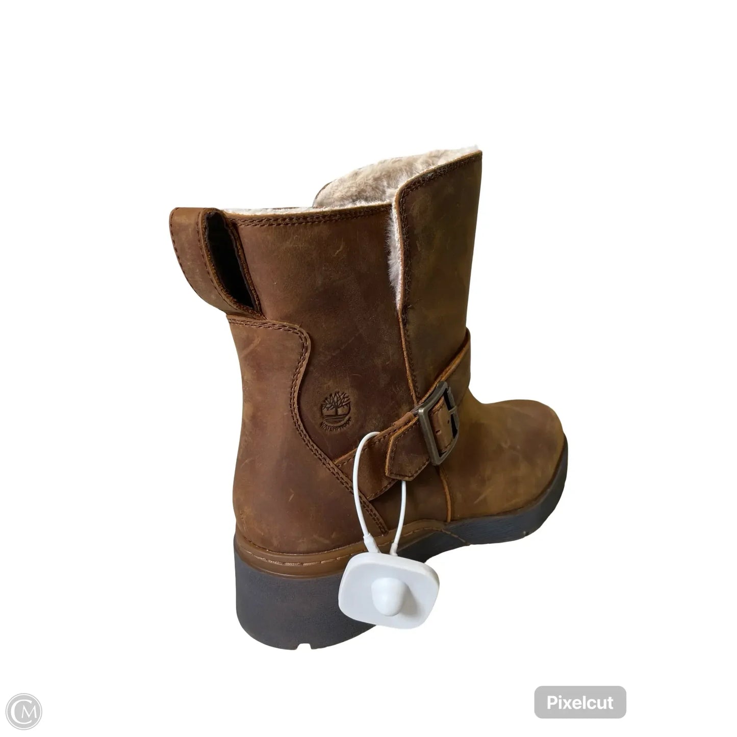 Boots Ankle Heels By Timberland In Brown, Size: 8