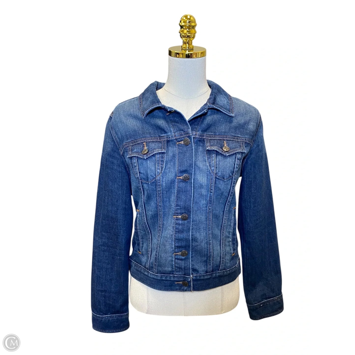 Jacket Denim By Old Navy In Blue Denim, Size: L