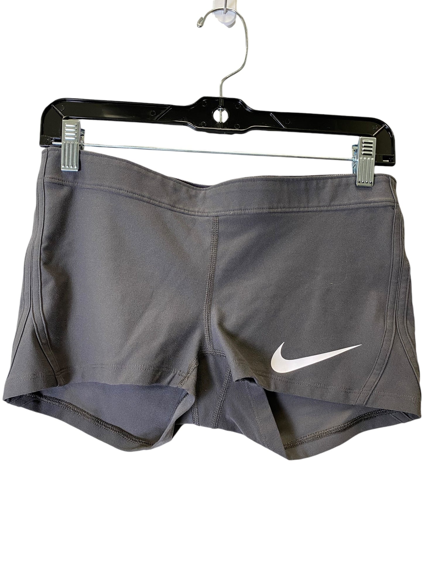 Athletic Shorts By Nike In Grey, Size: M