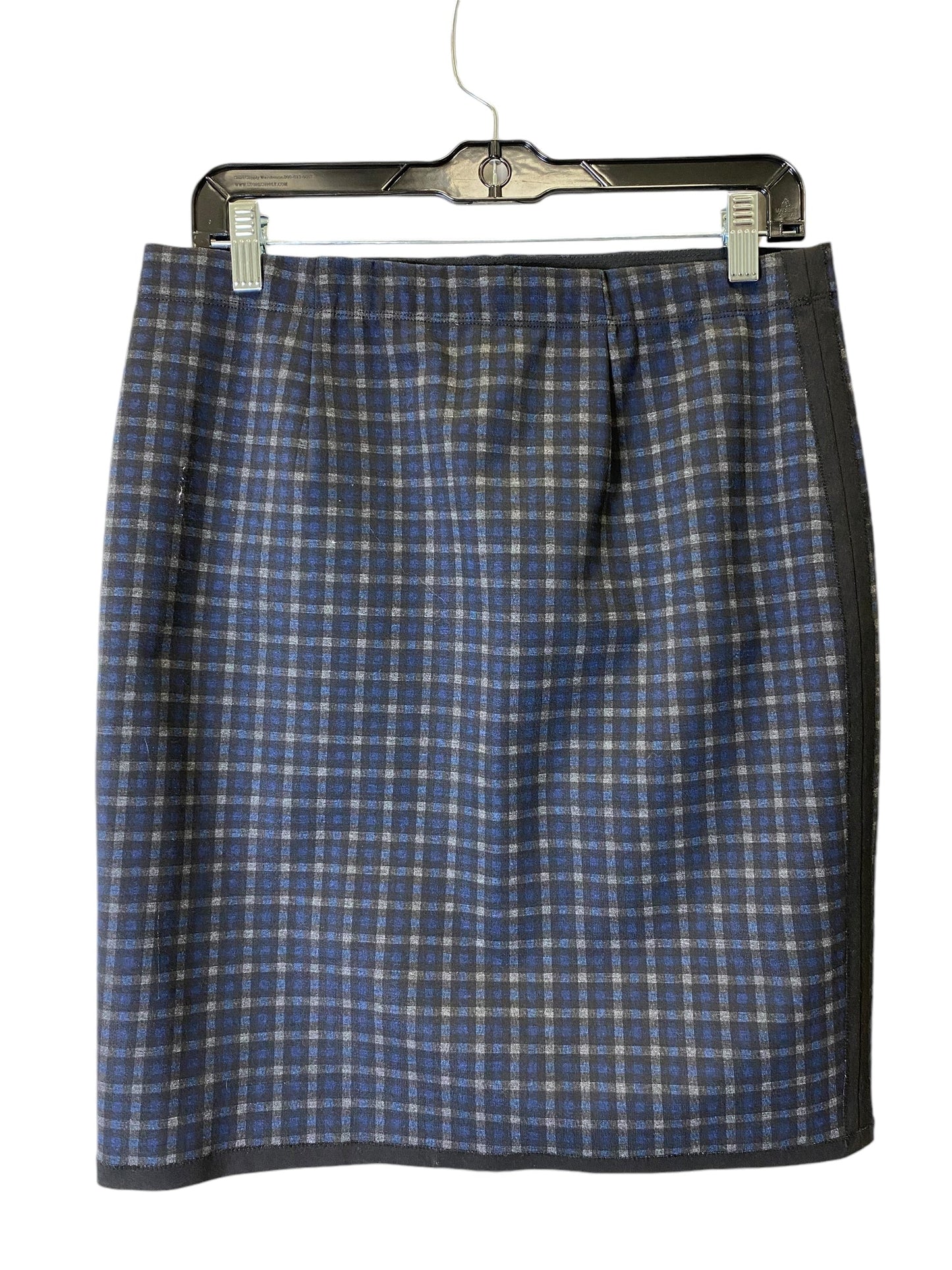 Skirt Midi By Max Studio In Plaid Pattern, Size: M