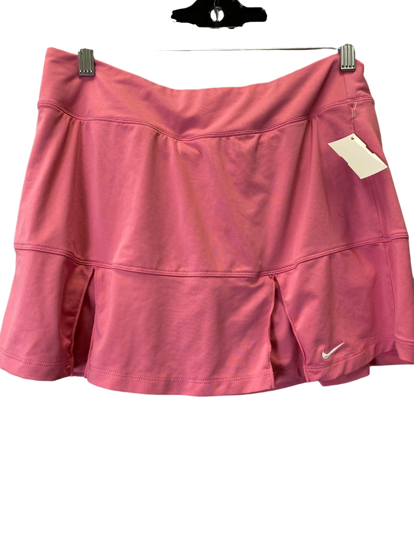 Athletic Skort By Nike In Pink, Size: M