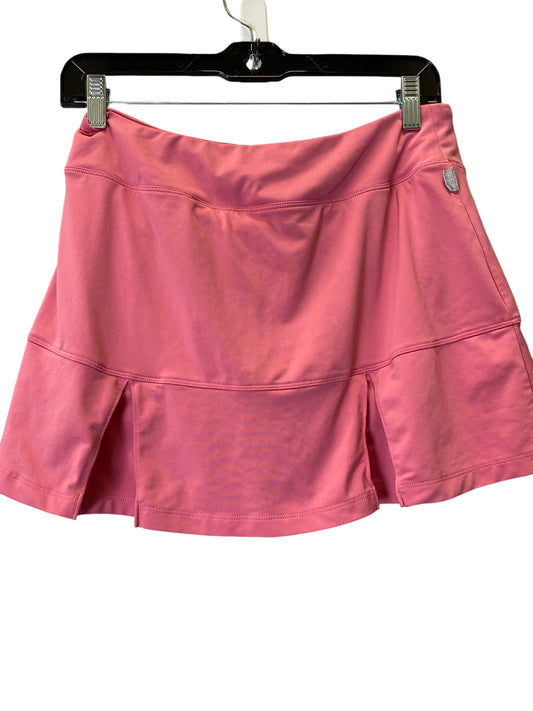 Athletic Skort By Nike In Pink, Size: M