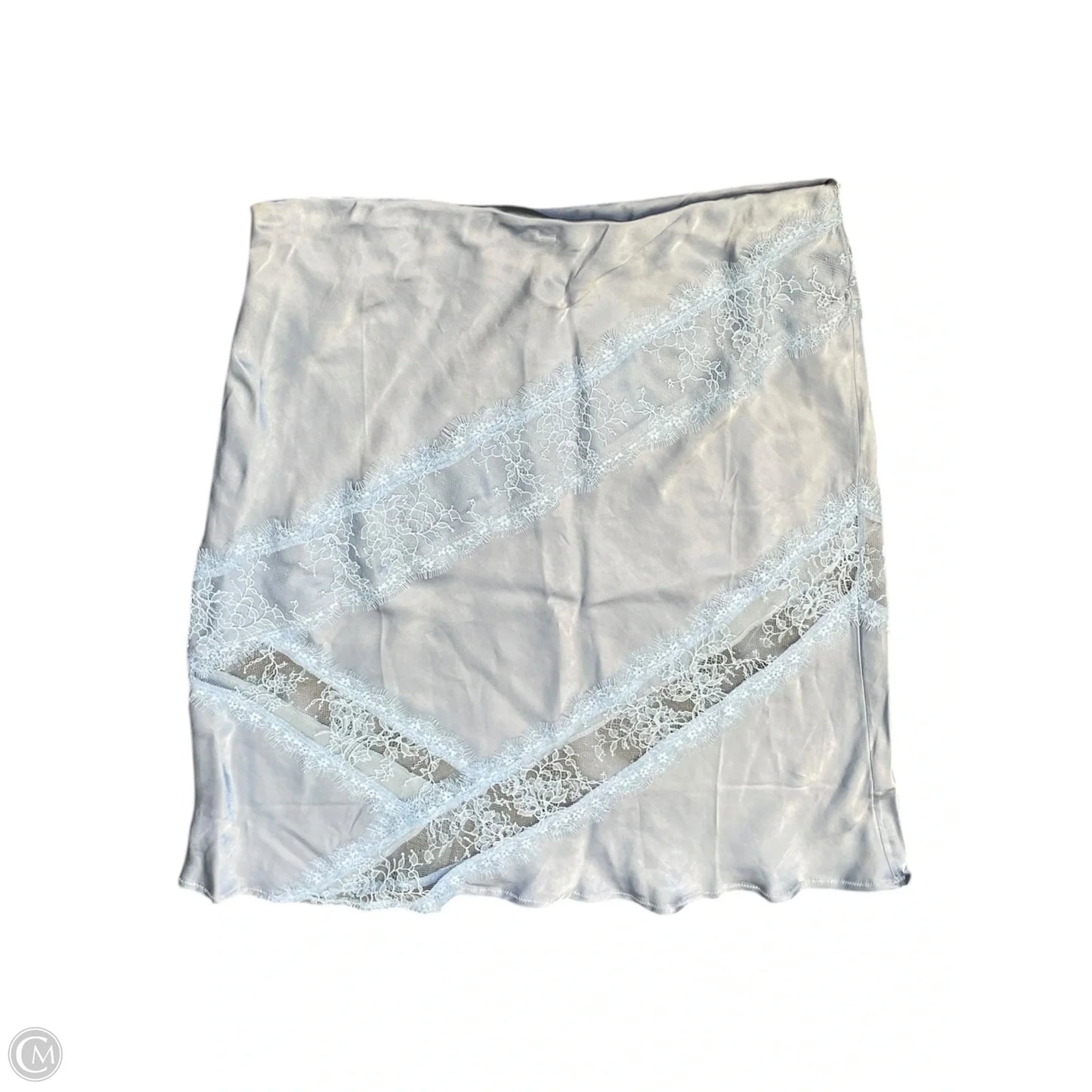 Skirt Midi By Anthropologie In Blue, Size: Xl