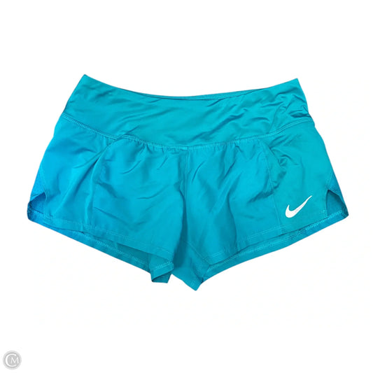 Athletic Shorts By Nike In Teal, Size: S