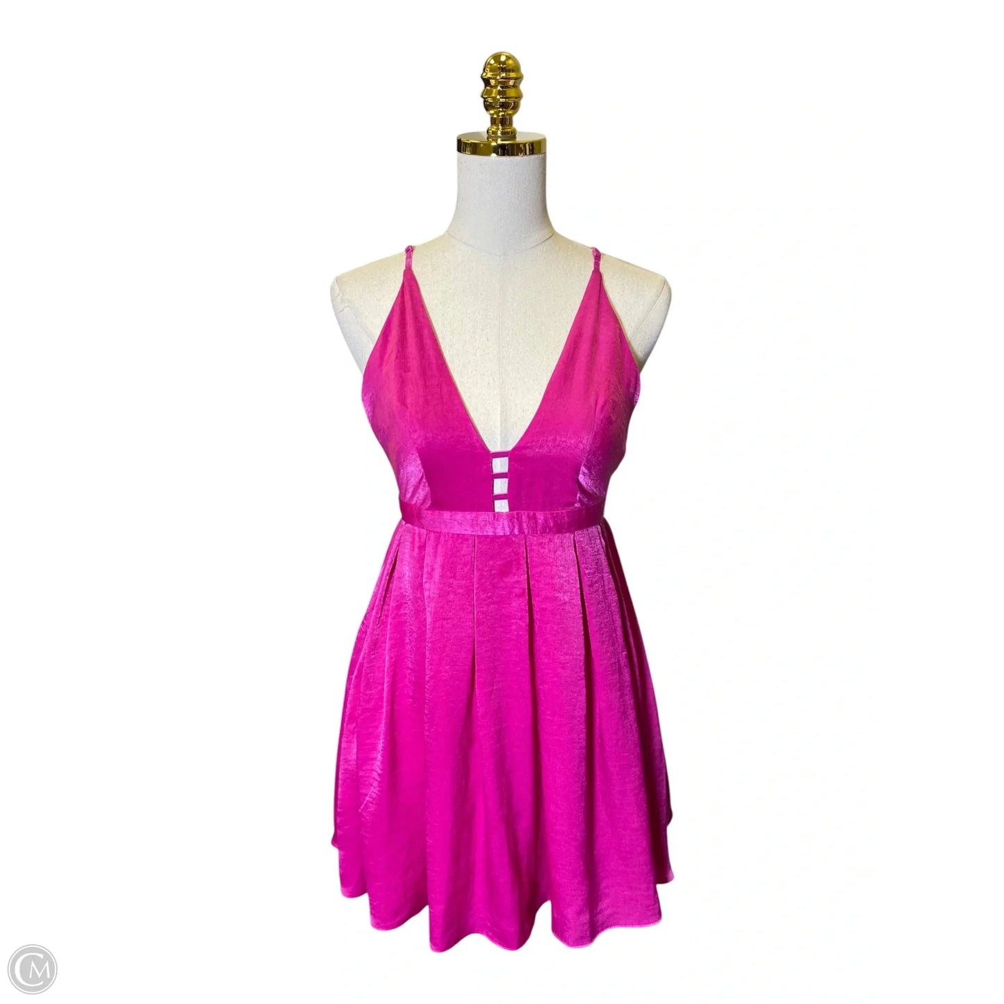 Dress Casual Midi By Free People In Pink, Size: Xs