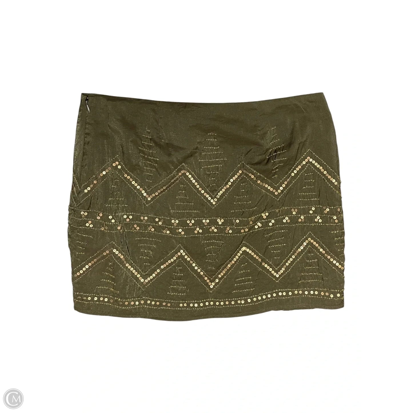 Skirt Midi By Jennifer Lopez In Green, Size: 12