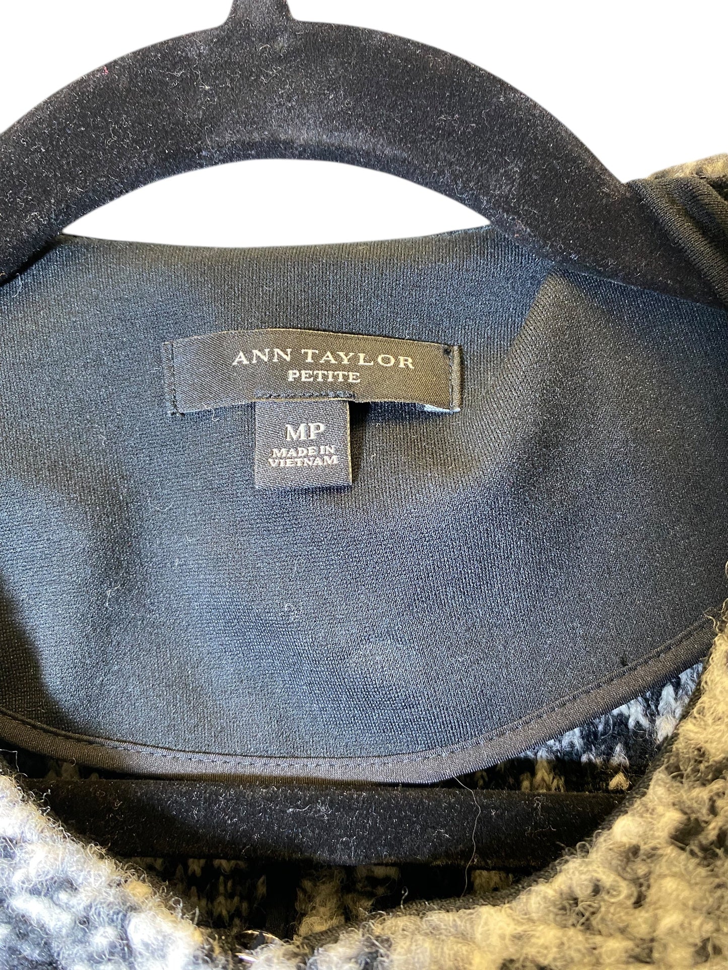 Blazer By Ann Taylor In Black, Size: M