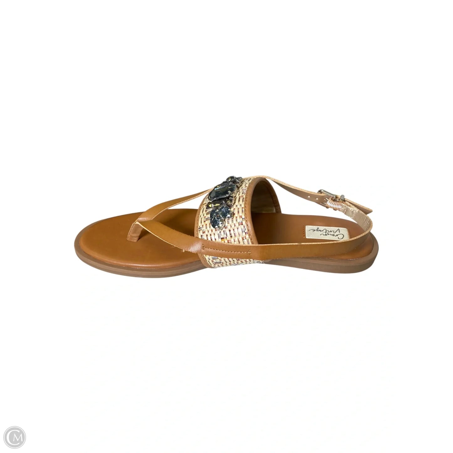 Sandals Flats By Crown Vintage In Tan, Size: 11