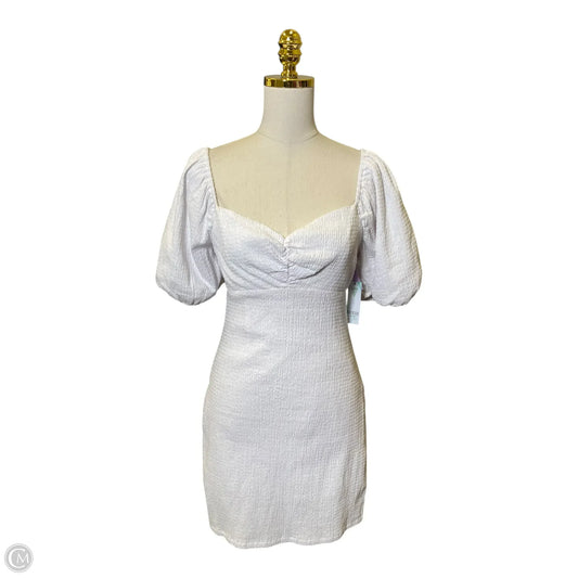 Dress Casual Midi By Guess In White, Size: M
