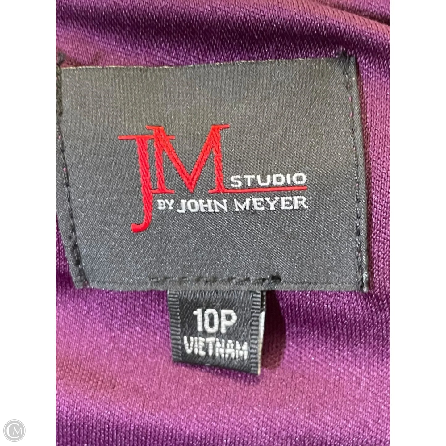 Dress Casual Maxi By John Meyer In Purple, Size: M