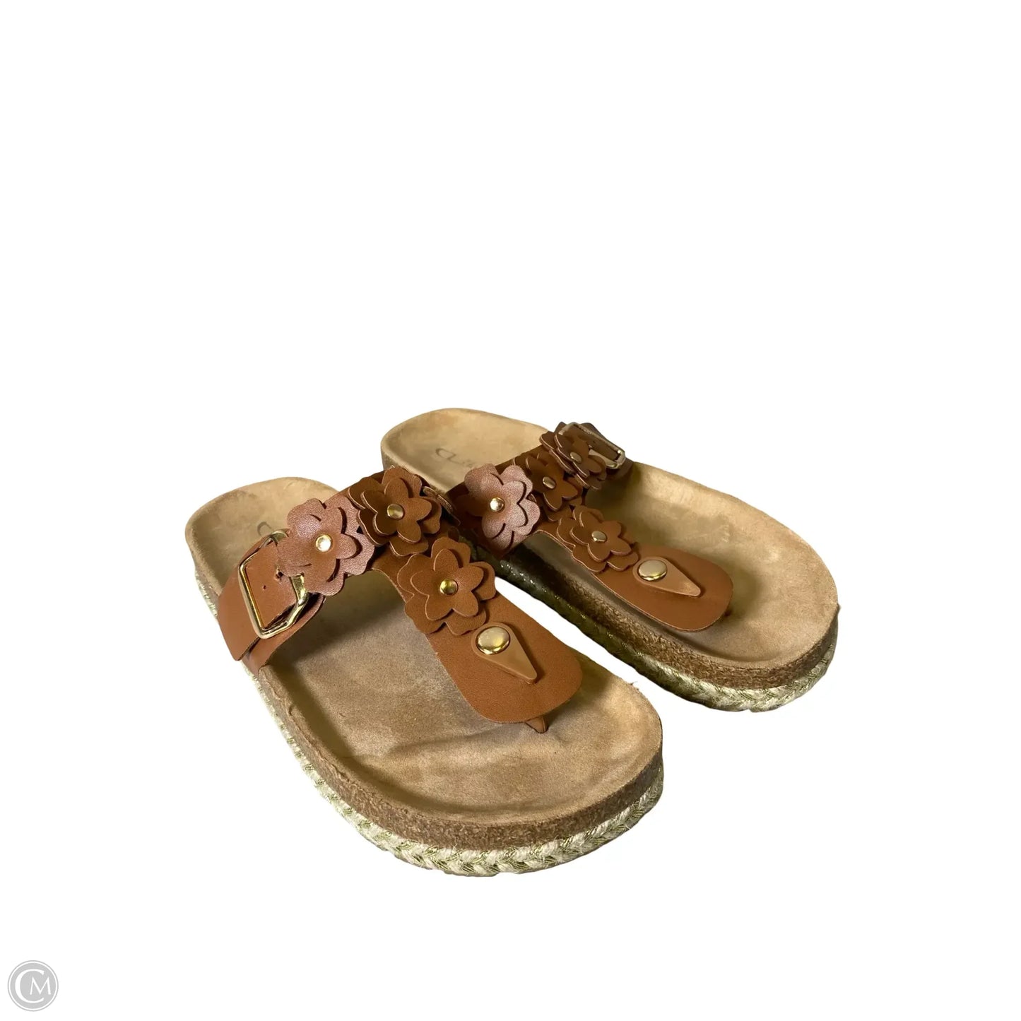 Sandals Flats By Cl By Chinese Laundry In Tan, Size: 9