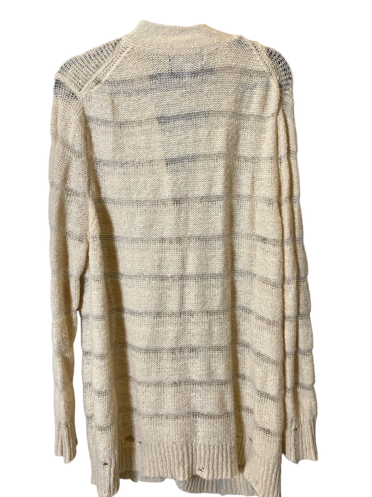 Cardigan By Urban Outfitters In Cream, Size: L