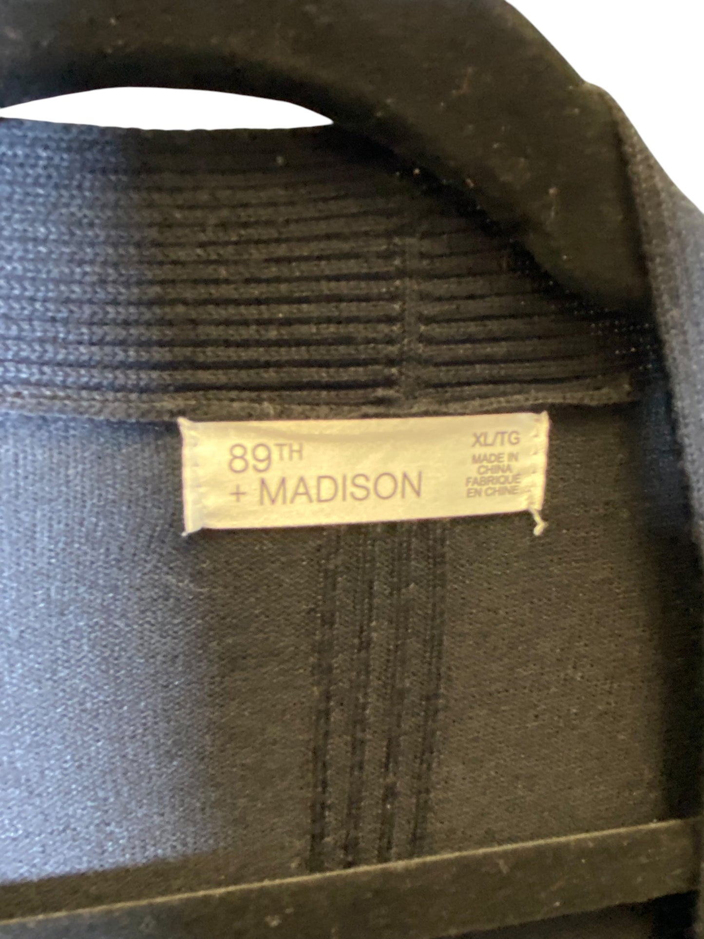 Cardigan By 89th And Madison In Black, Size: Xl