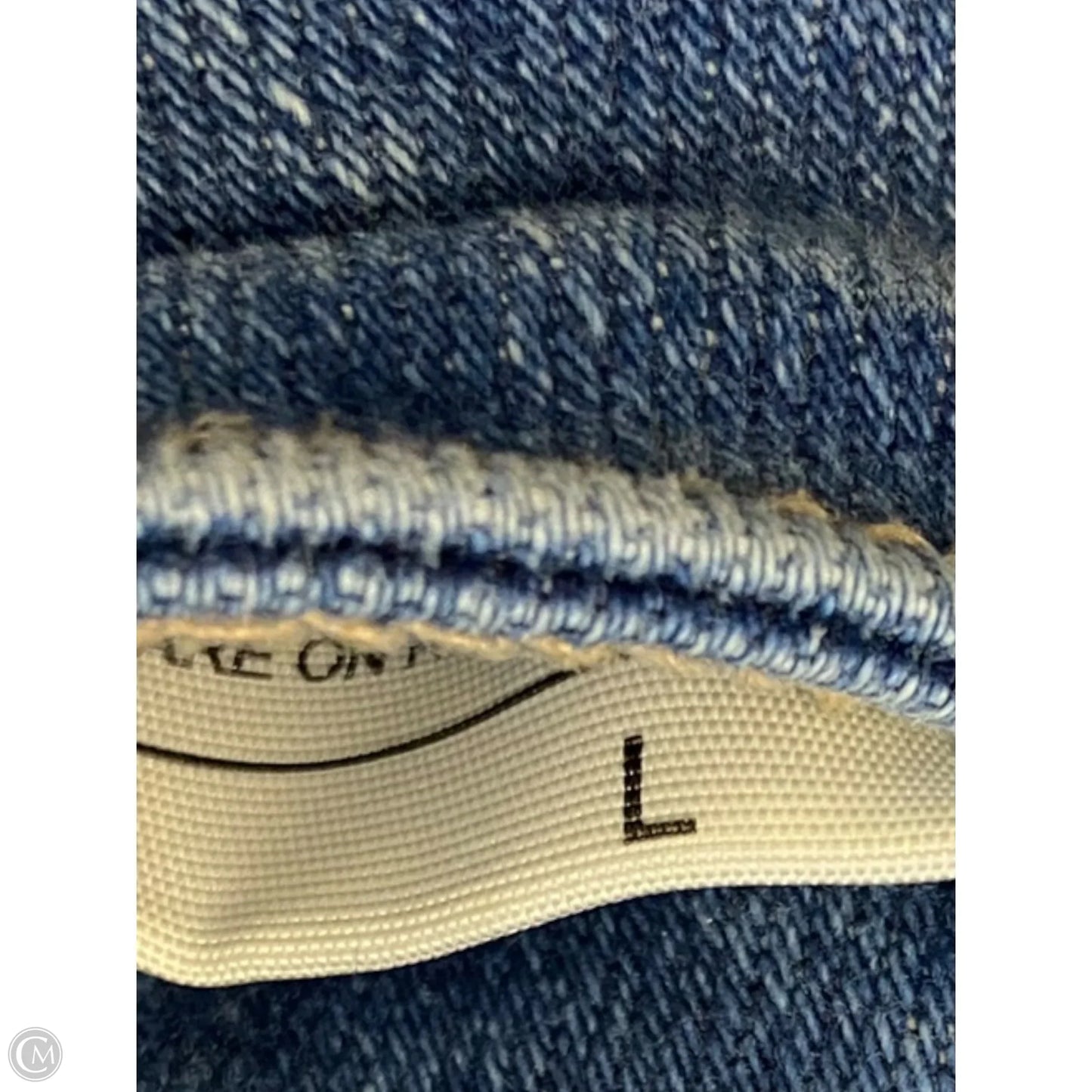 Shorts By Kancan In Blue Denim, Size: 14