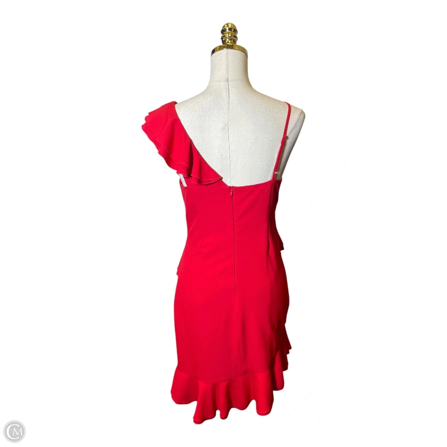 Dress Casual Midi By Strut & Bolt In Red, Size: S