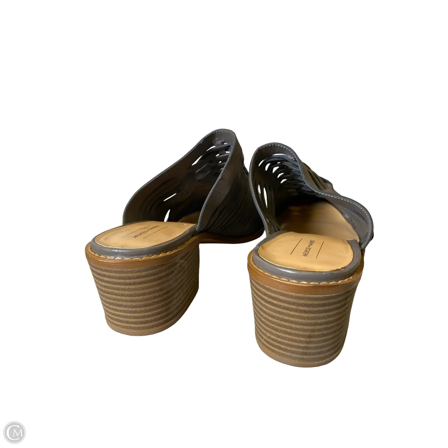 Sandals Heels Block By Melrose And Market In Brown, Size: 11