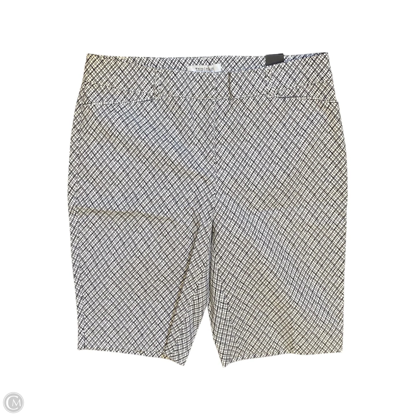Shorts By White House Black Market In Black & White, Size: 8