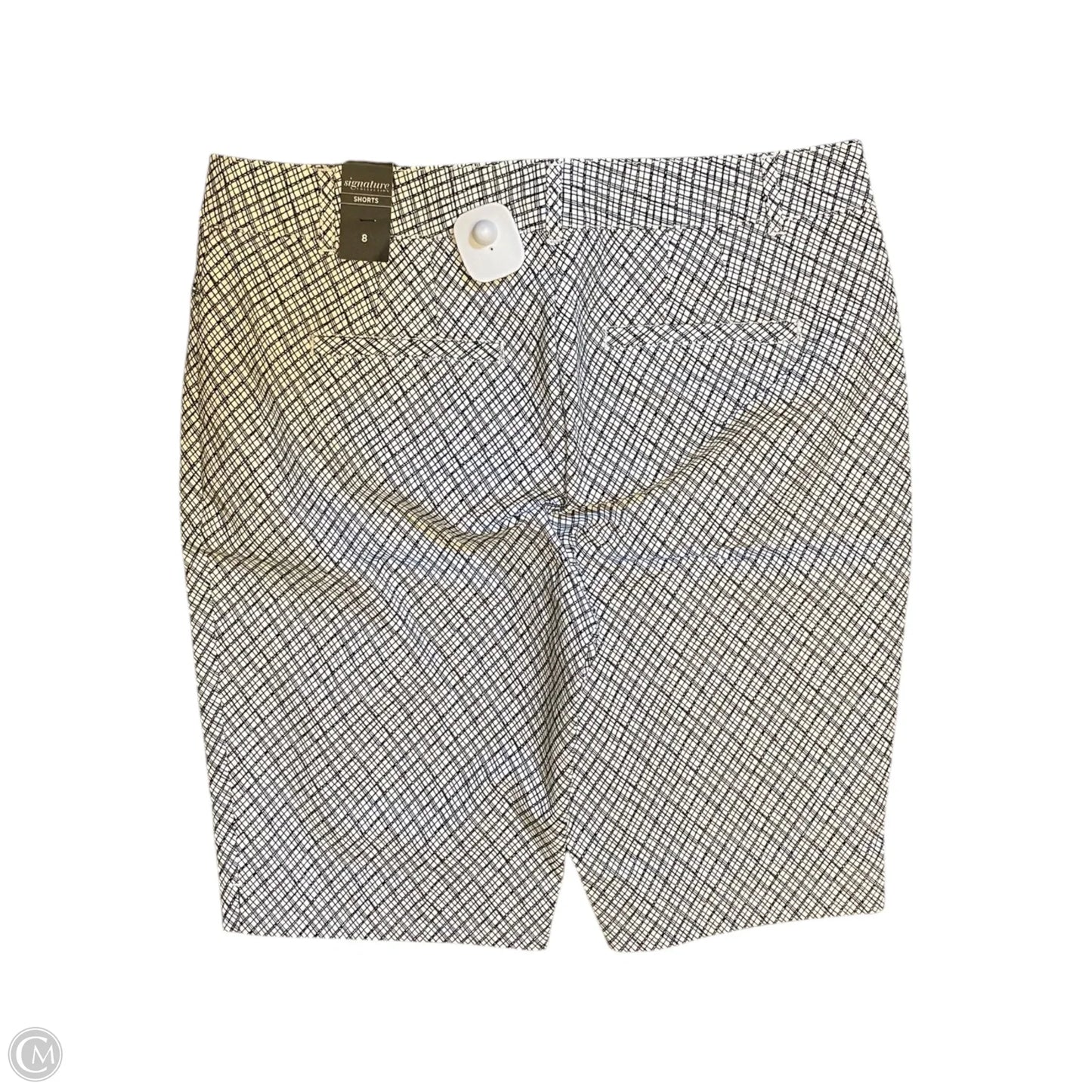 Shorts By White House Black Market In Black & White, Size: 8
