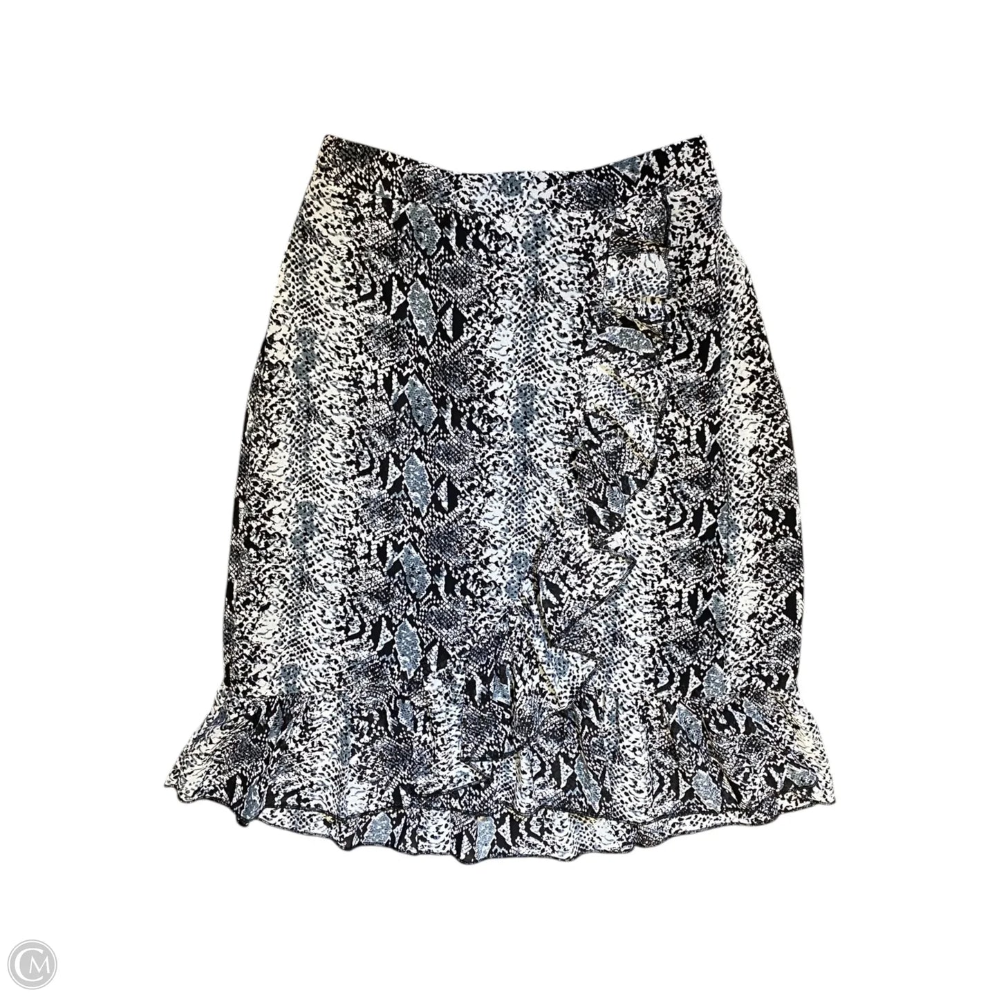 Skirt Midi By Clothes Mentor In Animal Print, Size: Xs