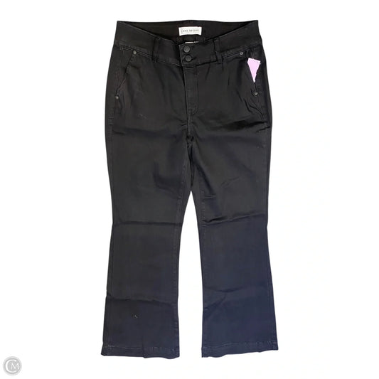 Jeans Flared By Lane Bryant In Black Denim, Size: 12