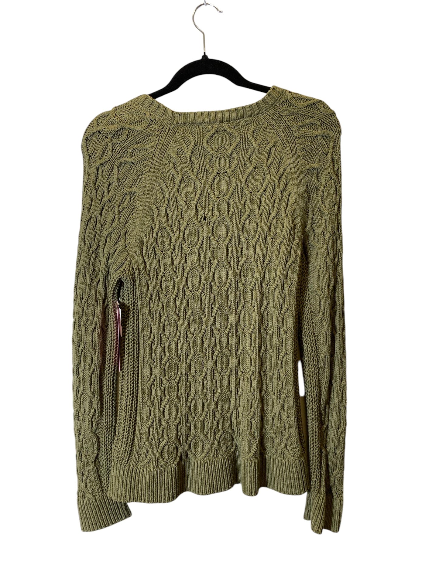 Sweater By Michael By Michael Kors In Green, Size: L