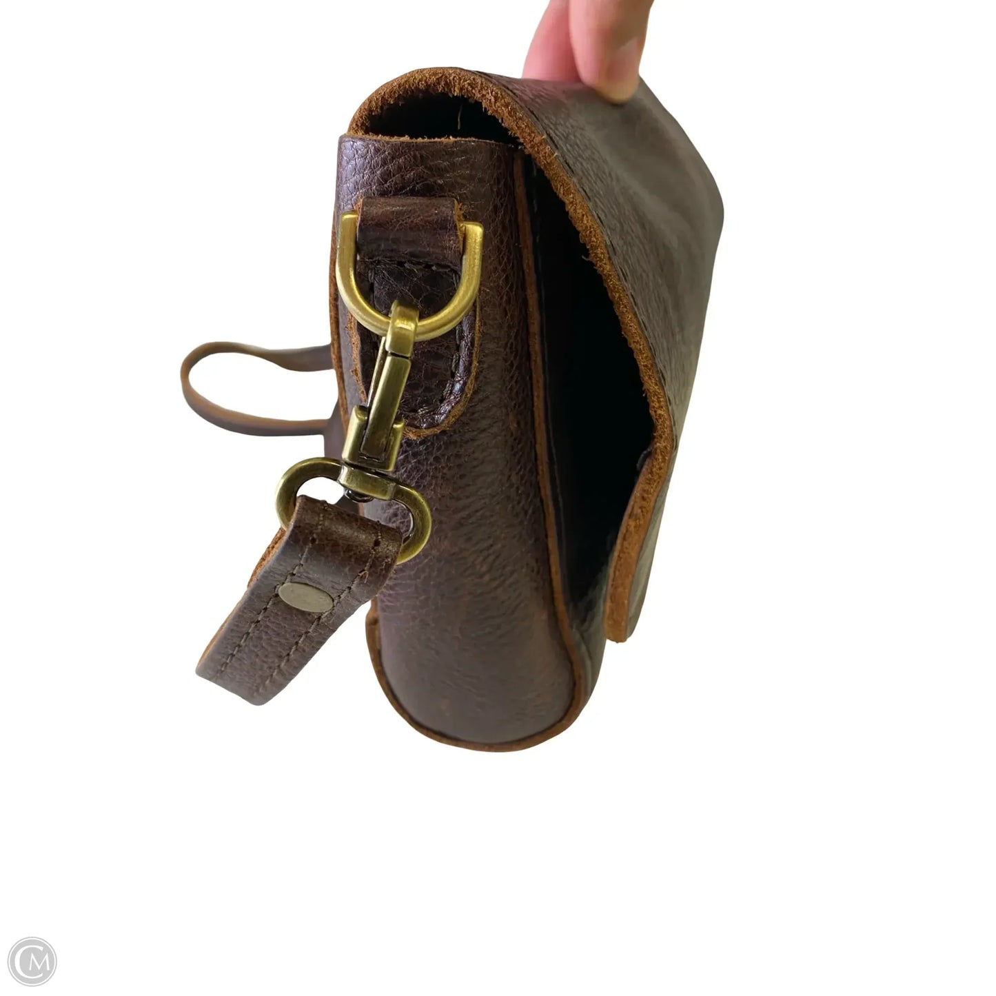 Crossbody Leather By Portland Leather, Size: Medium