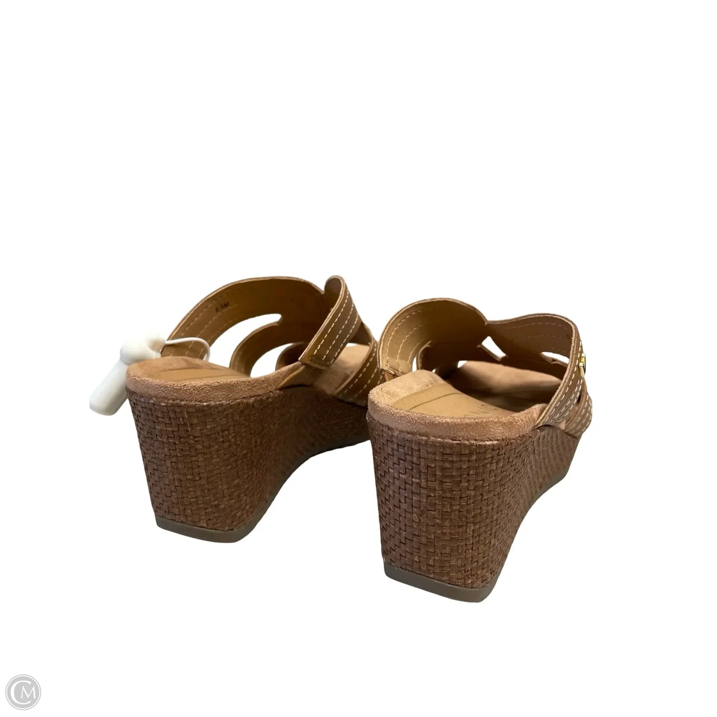 Sandals Heels Platform By Vionic In Tan, Size: 6.5