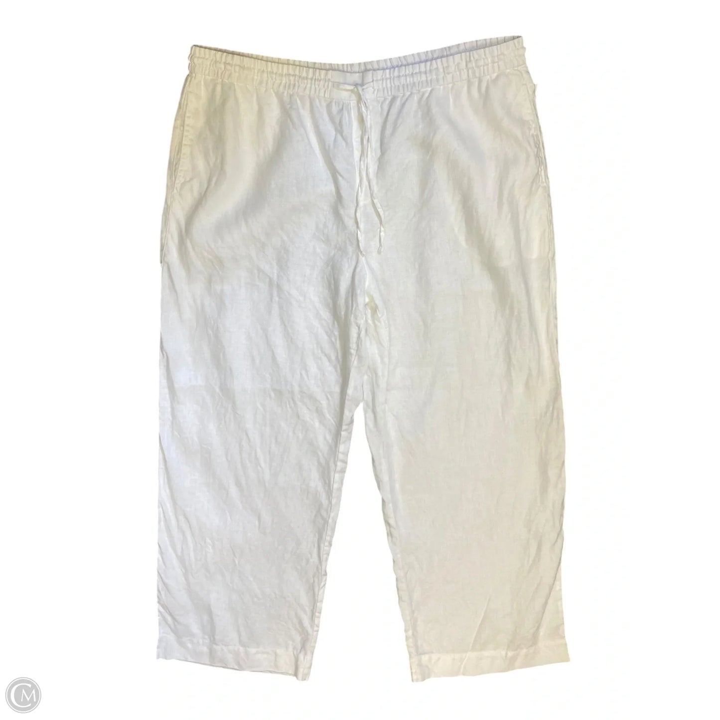 Pants Linen By Tommy Bahama In White, Size: L