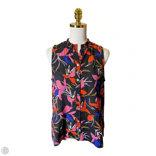 Blouse Sleeveless By Allison Joy In Multi-colored, Size: M