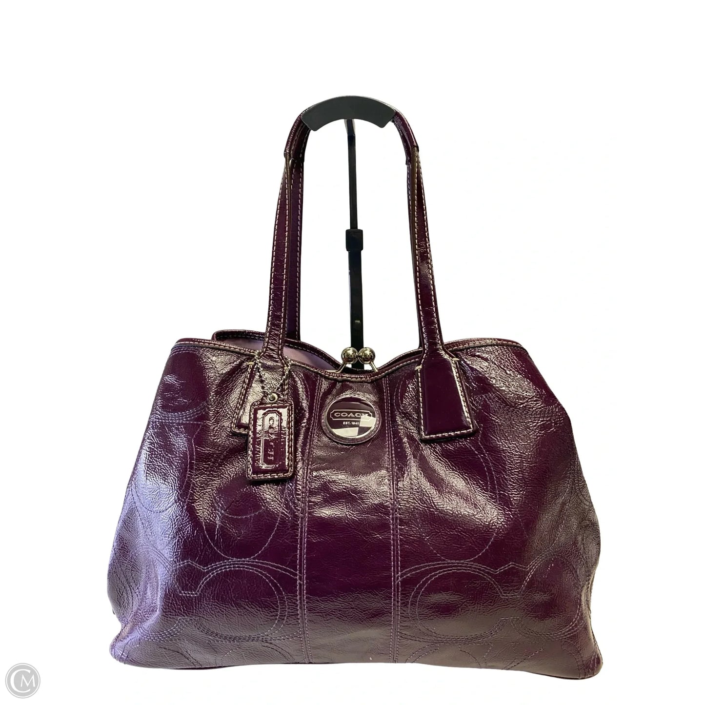 Handbag Designer By Coach, Size: Medium