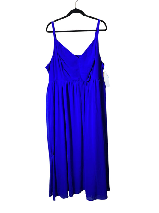 Dress Casual Maxi By Torrid In Blue, Size: 4x