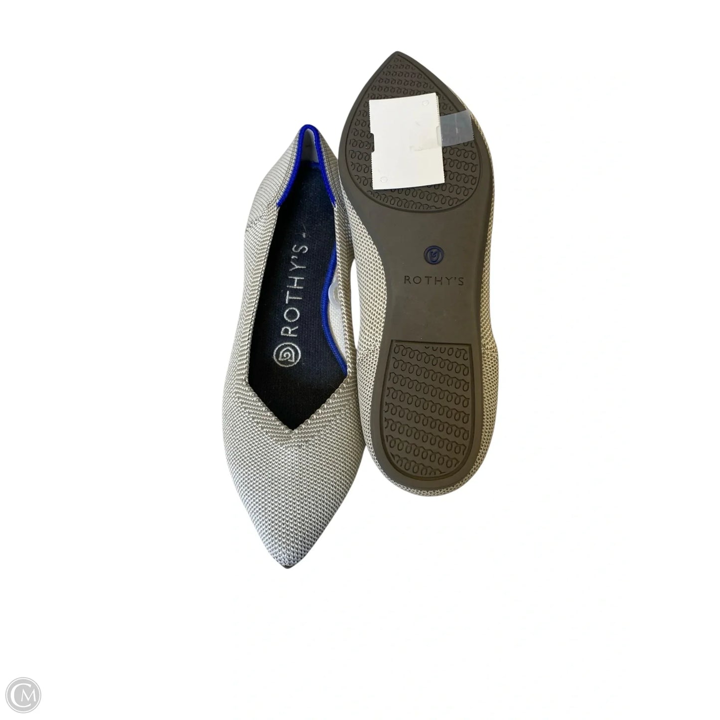 Sandals Flats By Rothys In Cream, Size: 7.5