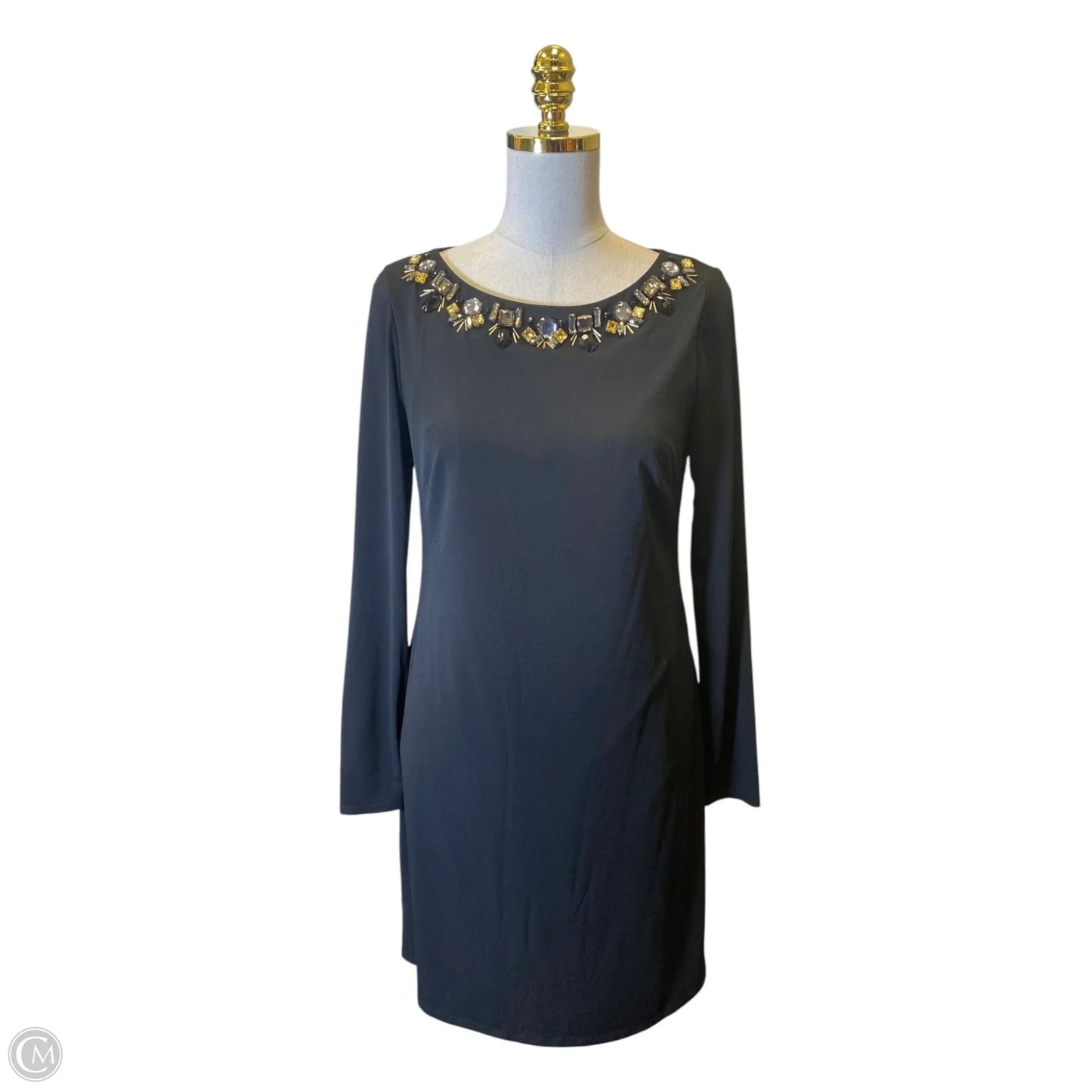 Dress Casual Midi By Vince Camuto In Black, Size: S