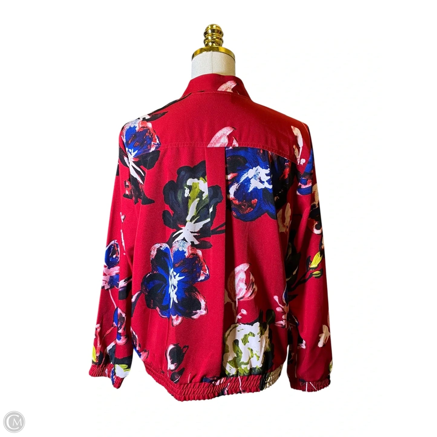 Jacket Other By Susan Graver In Floral Print, Size: M