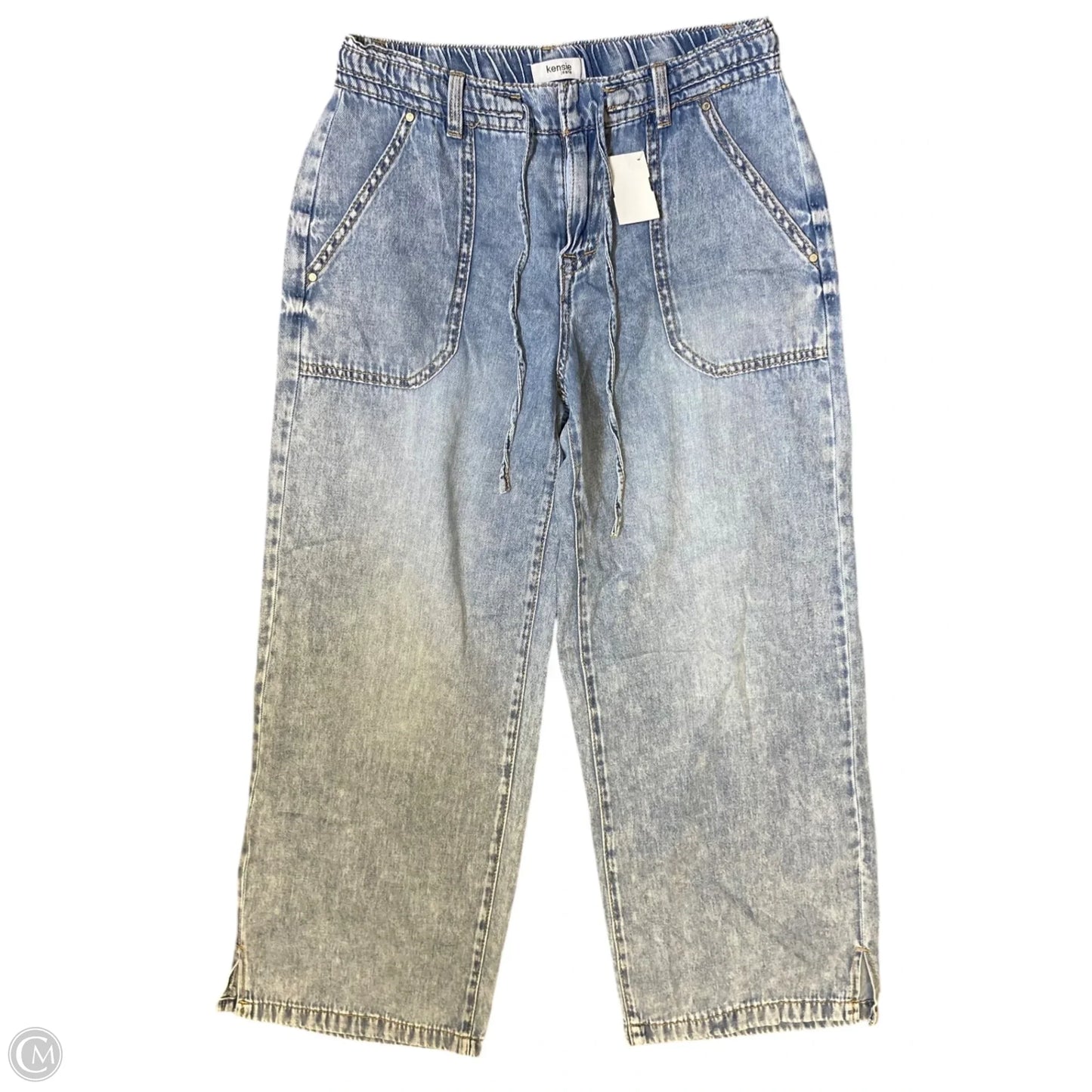 Jeans Straight By Kensie In Blue Denim, Size: 2