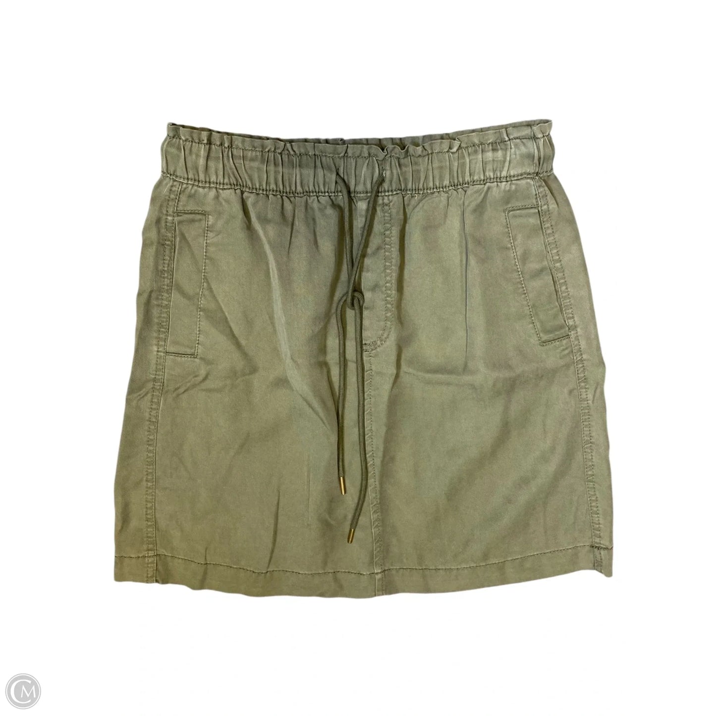 Skirt Midi By Loft In Green, Size: S