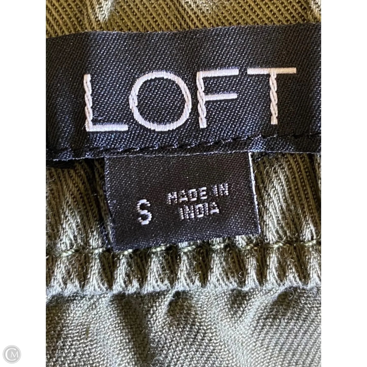 Skirt Midi By Loft In Green, Size: S