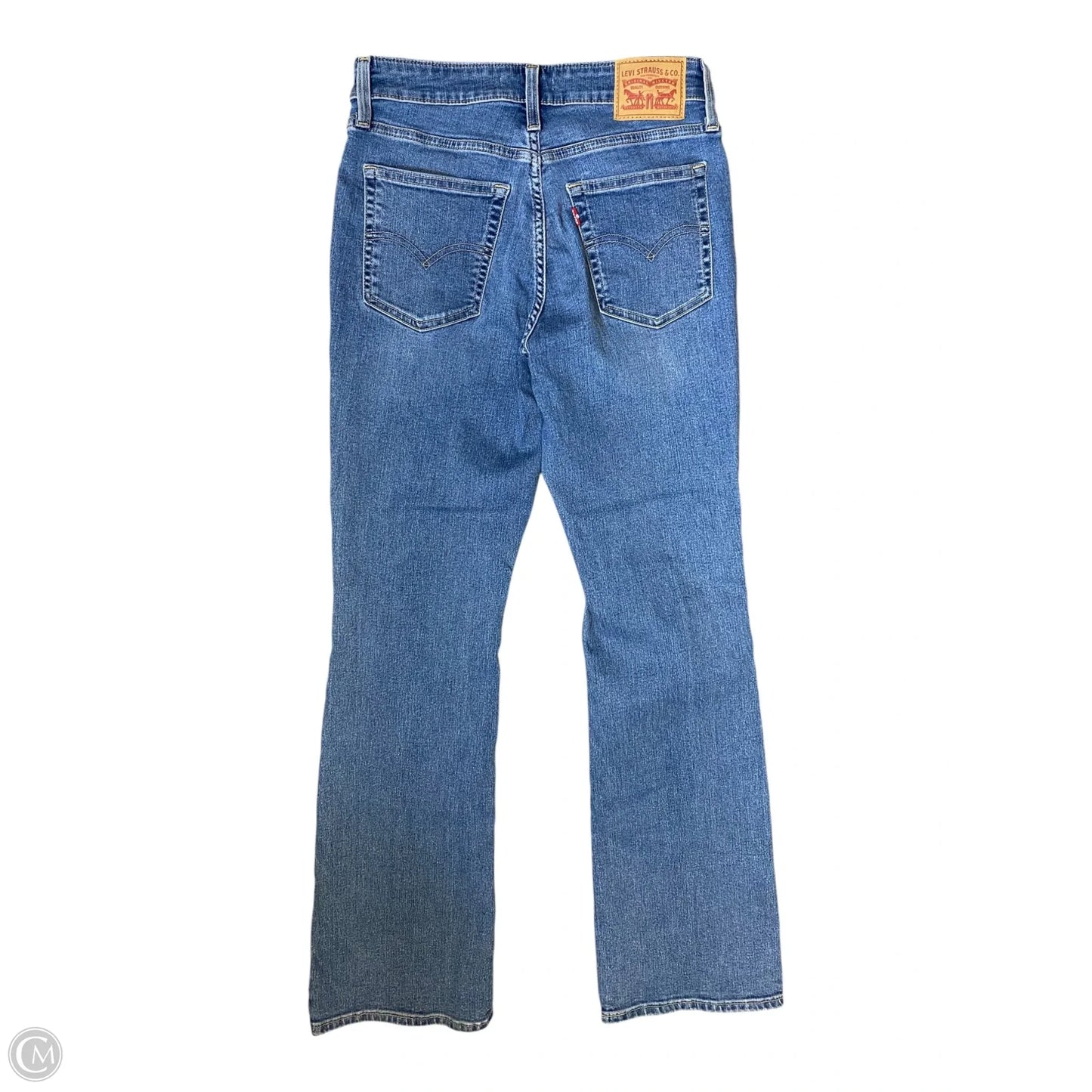 Jeans Boot Cut By Levis In Blue Denim, Size: 6